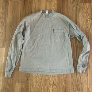 Los Angeles Apparel sage green Long Sleeve Tee
